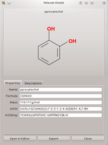 New Molecule Details Dialog